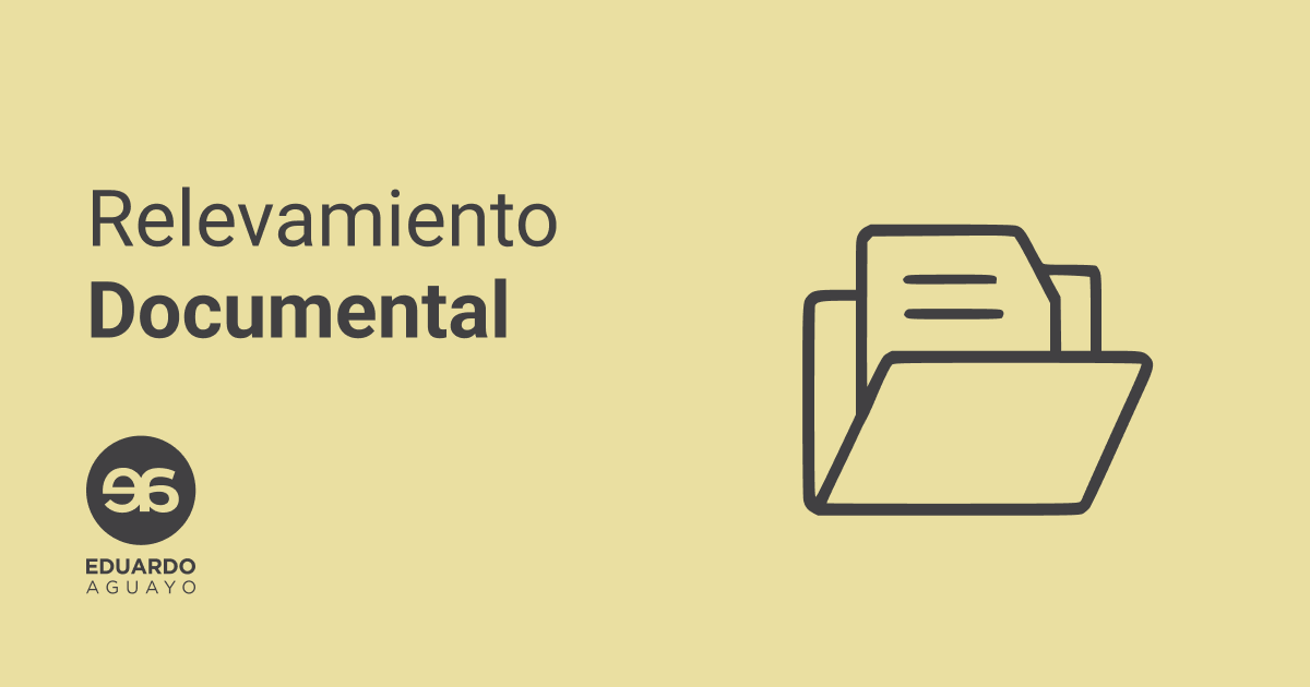 Relevamiento documental - ux research design research metodologia ux 
