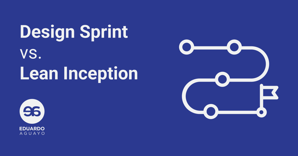¿Design Sprint vs. Lean Inception? - Agilidad Lean Inception Design Sprint UX 
