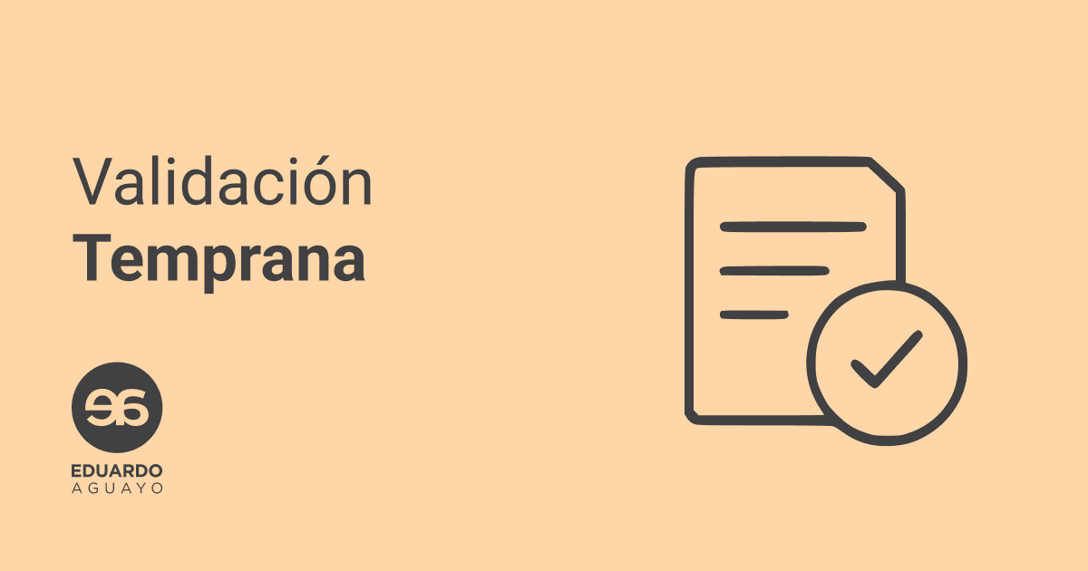 Validación temprana - ux research design research metodologia ux 